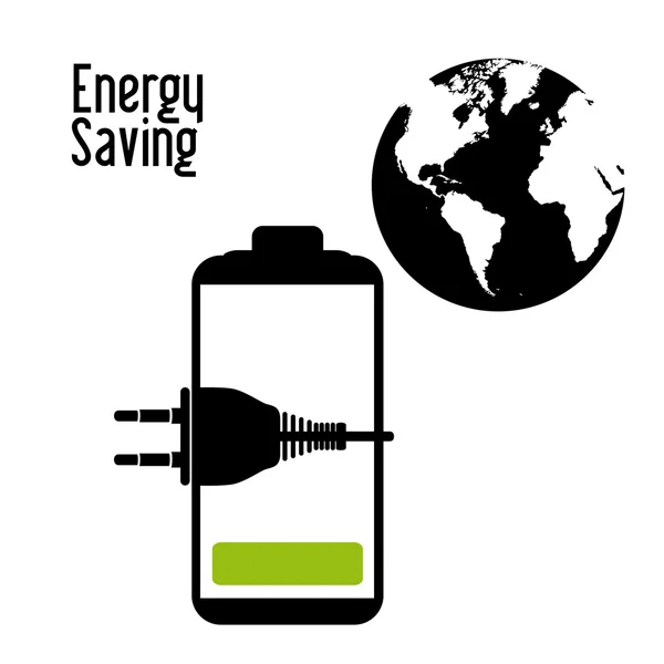 Energy Saving design — Stock Vector