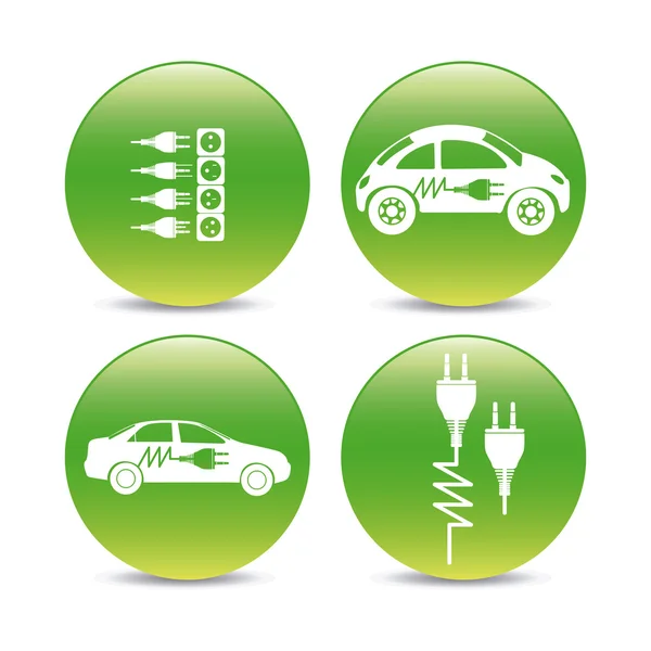 Energiebesparing ontwerp — Stockvector