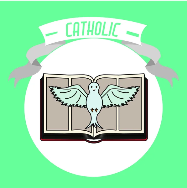 Catholic design — Stock Vector