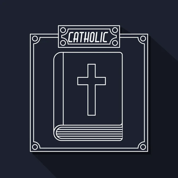 Conception catholique — Image vectorielle