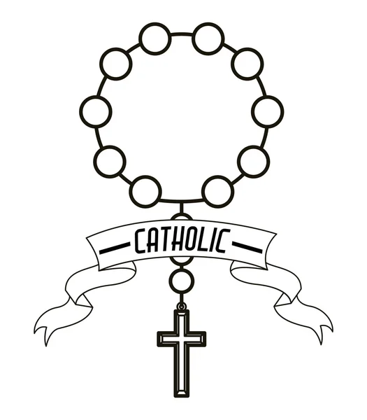가톨릭 디자인 — 스톡 벡터