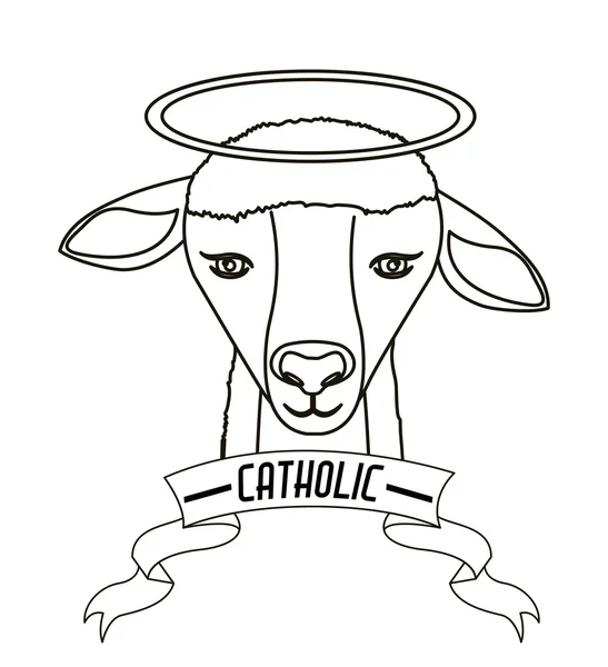 Desenho católico —  Vetores de Stock
