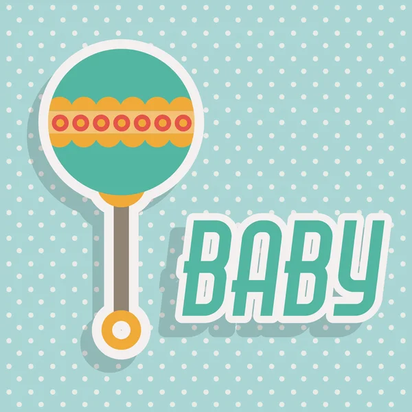 Projekt baby shower — Wektor stockowy