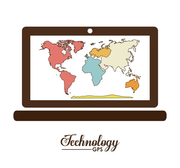 Projekt technologii — Wektor stockowy