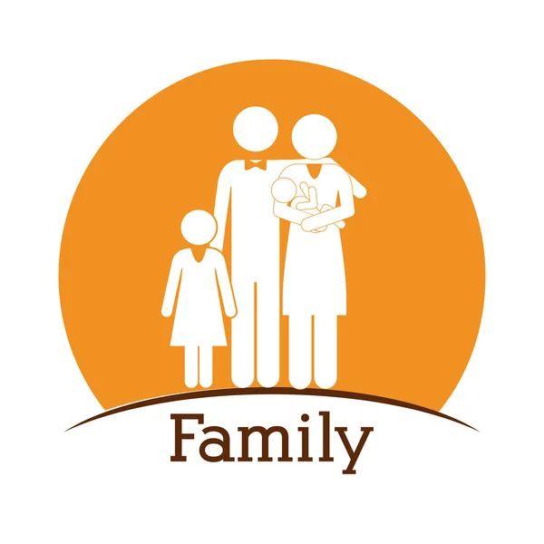 Family design — Stock Vector