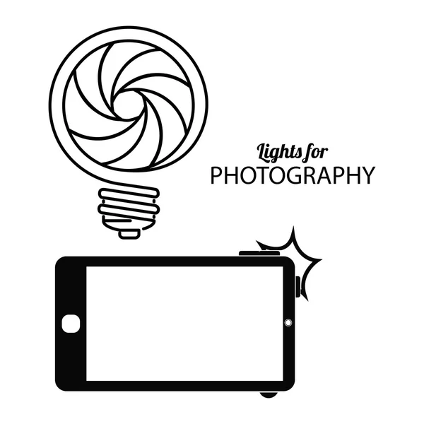 Photographie design — Image vectorielle