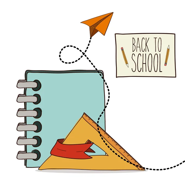 Back to school design — Stock Vector