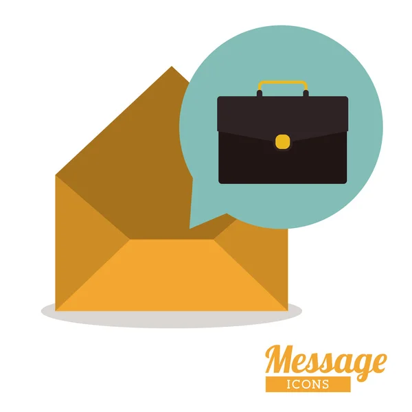 Message design — Stock Vector