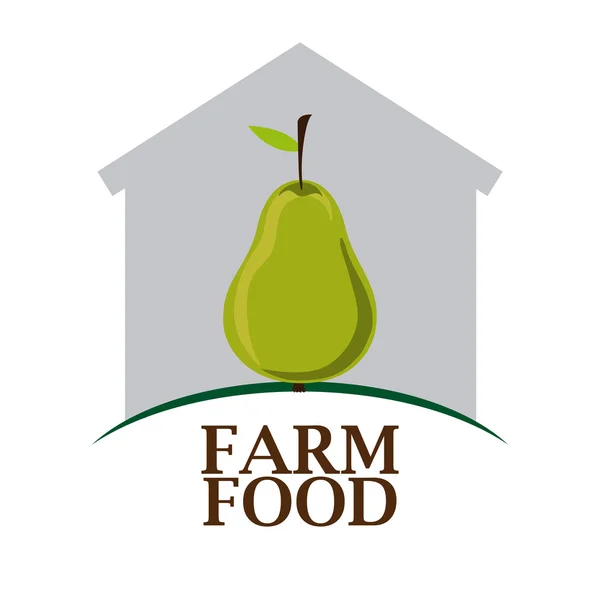 Farm food projekt — Wektor stockowy