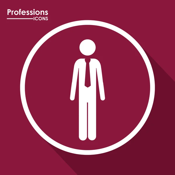 Conception de professions — Image vectorielle