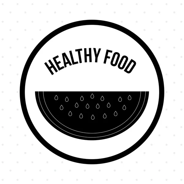 Healthy food design — Stock Vector