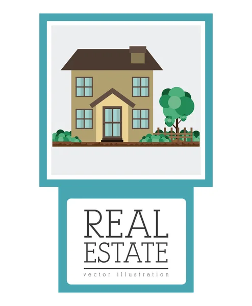 Real Estate design — Stock Vector