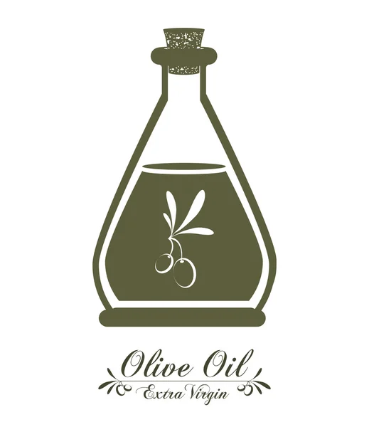 Progettazione olio d'oliva — Vettoriale Stock