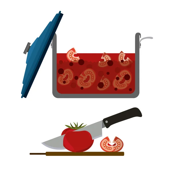 Diseño cocinero — Vector de stock