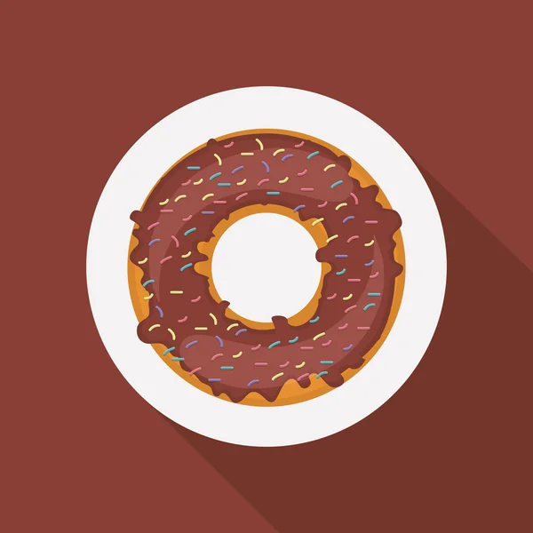 Donuts Diseño de tienda — Archivo Imágenes Vectoriales