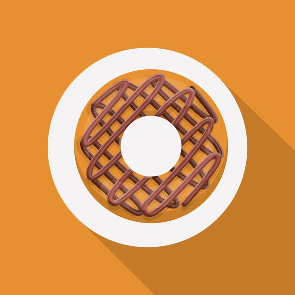 Donuts Shop-Design — Stockvektor