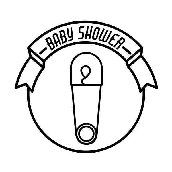 Projekt baby shower — Wektor stockowy