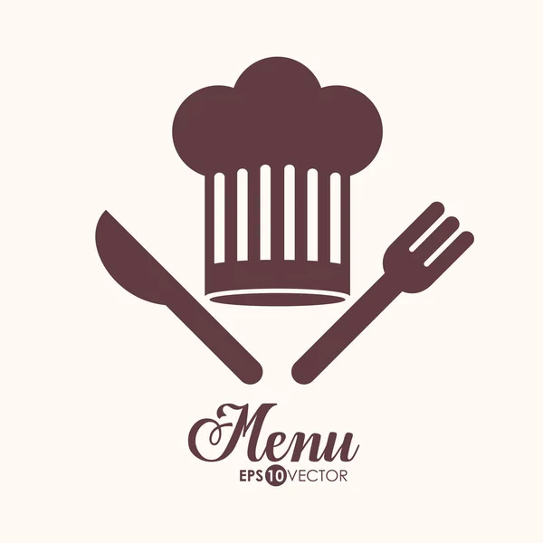 Conception de menu — Image vectorielle