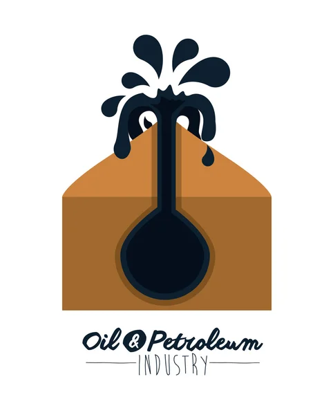 Oil and Petroleum — Stock Vector