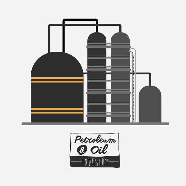 Oil and Petroleum — Stock Vector