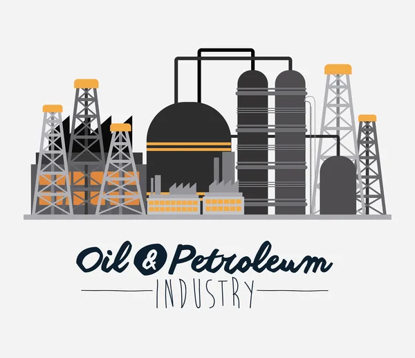 原油・石油 — ストックベクタ