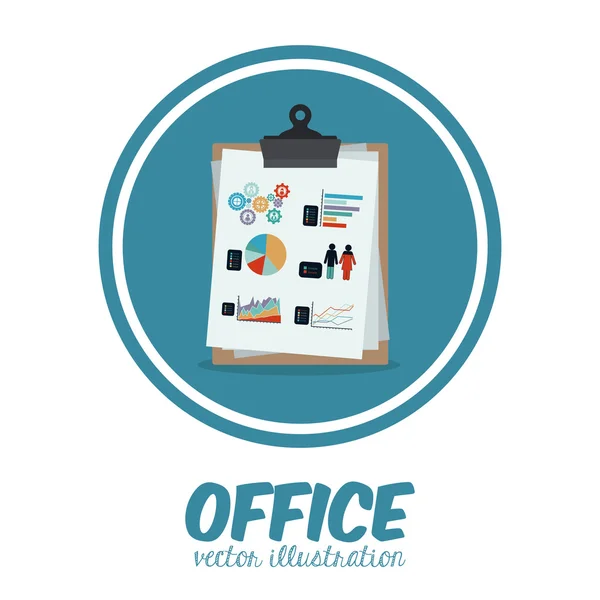 Office design — Stock Vector