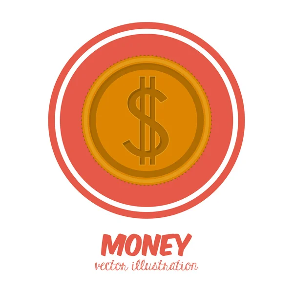 Diseño de dinero — Vector de stock