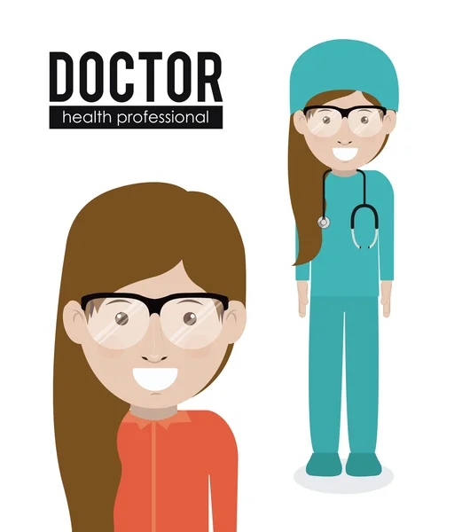 Doctor design — Stock Vector