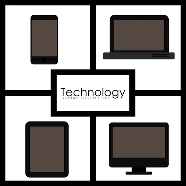 Progettazione tecnologica — Vettoriale Stock