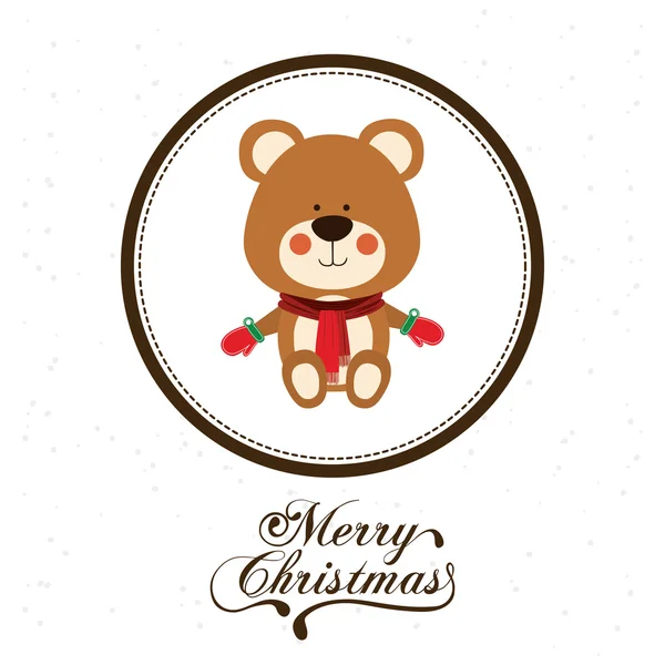 Merry Christmas design — Stock Vector