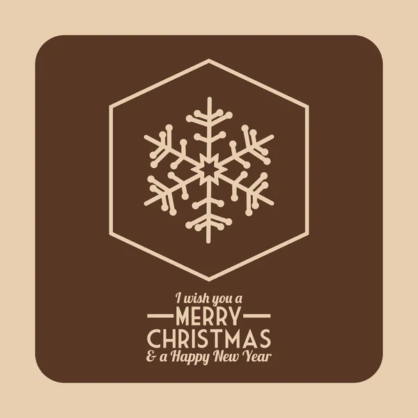 Merry Christmas design — Stock Vector