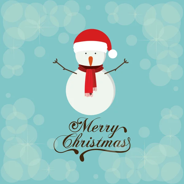 Merry christmas ontwerp — Stockvector