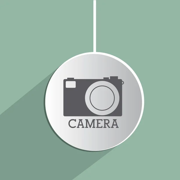 Ontwerp van de camera — Stockvector