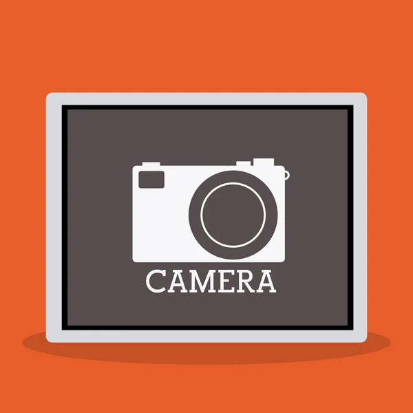 Ontwerp van de camera — Stockvector