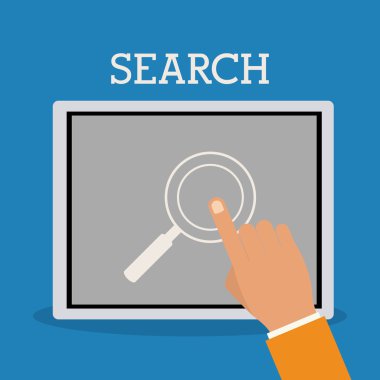 Arama simgesi tasarım