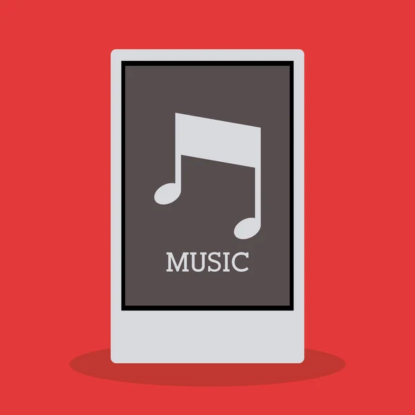 Diseño musical — Vector de stock