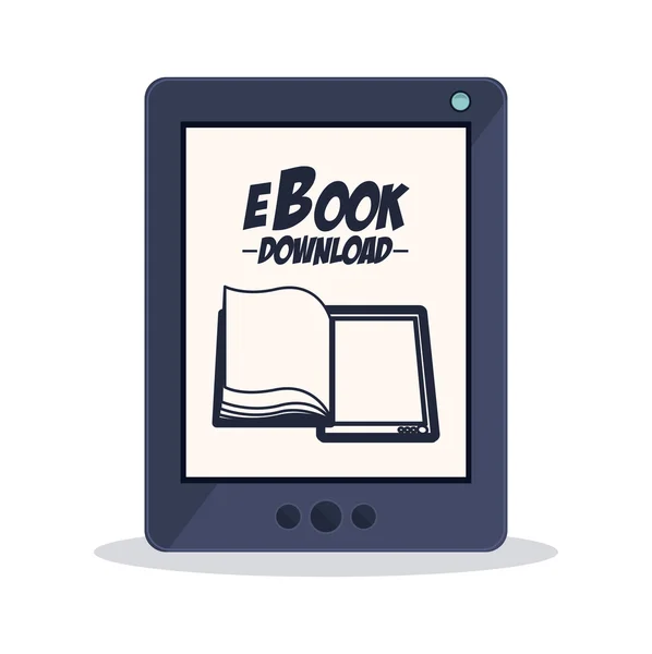 EBook design — Stockový vektor