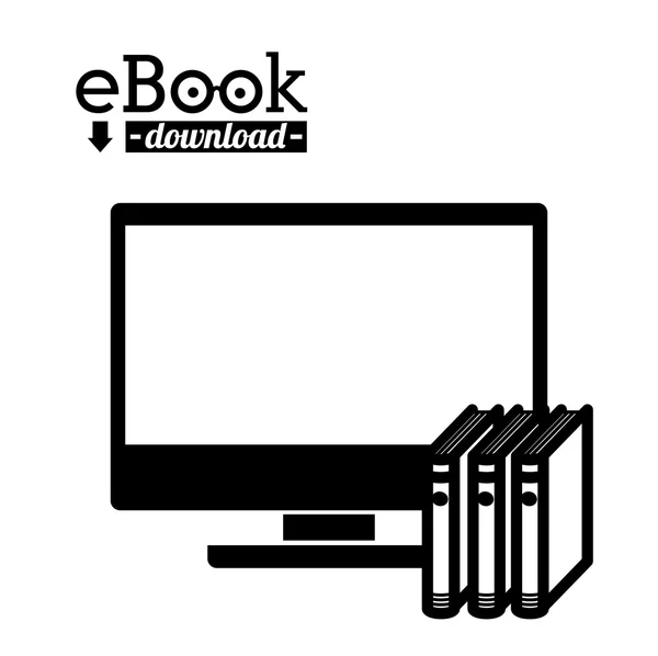 Ebook design — Stock Vector