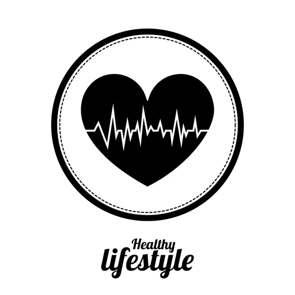 Healthy Lifestyle design — Stock Vector