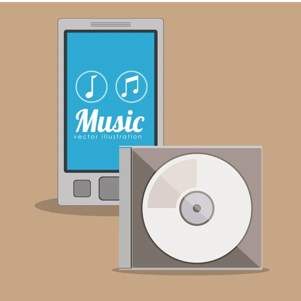 Music design — Stock Vector