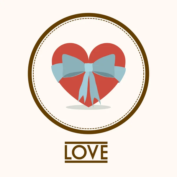 Diseño de amor — Vector de stock