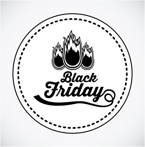 Black Friday design — Stock Vector