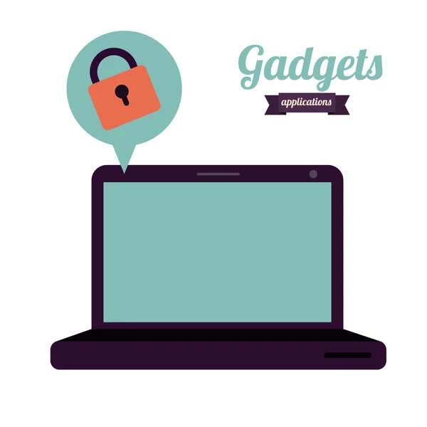 การออกแบบ Gadgets — ภาพเวกเตอร์สต็อก