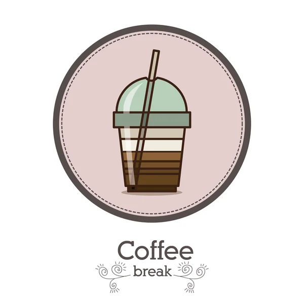 Koffie ontwerp — Stockvector