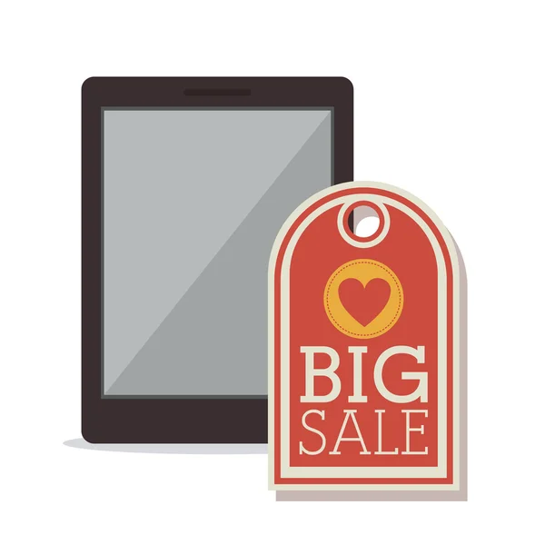 Big Sale design — Stock Vector