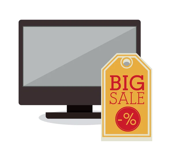 Big Sale design — Stock Vector