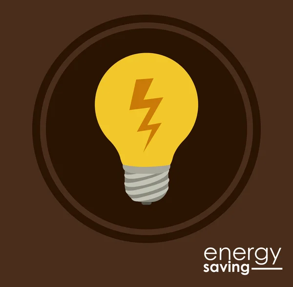 Energy Saving design — Stock Vector