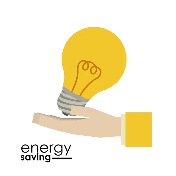 Energy Saving design — Stock Vector