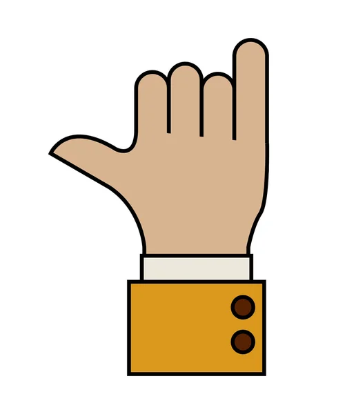 Дизайн жест рукою — стоковий вектор