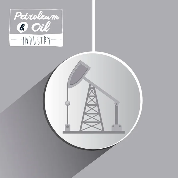 Petroleum och olja koncept — Stock vektor